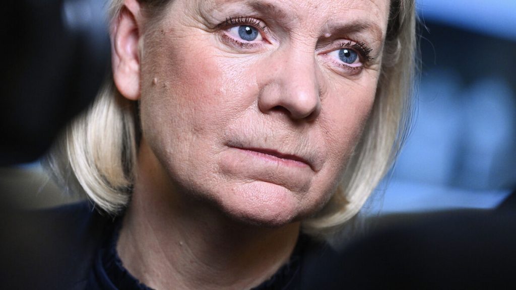 S-ledaren Magdalena Andersson varnar för hotet av inflytande från insidan