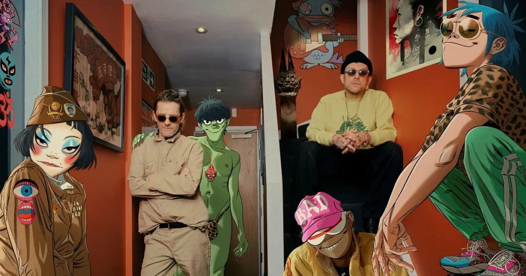 Lekfullt och spretigt när Gorillaz är tillbaka