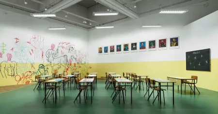 ”Klassrummet” på Moderna museet korrigerar historieskrivningen