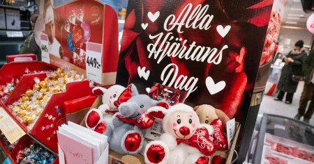 Experten: Orolig omvärld sänker handeln inför alla hjärtans dag