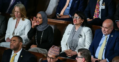 Skrek under Trumps tal: ”Du har dödat amerikaner”