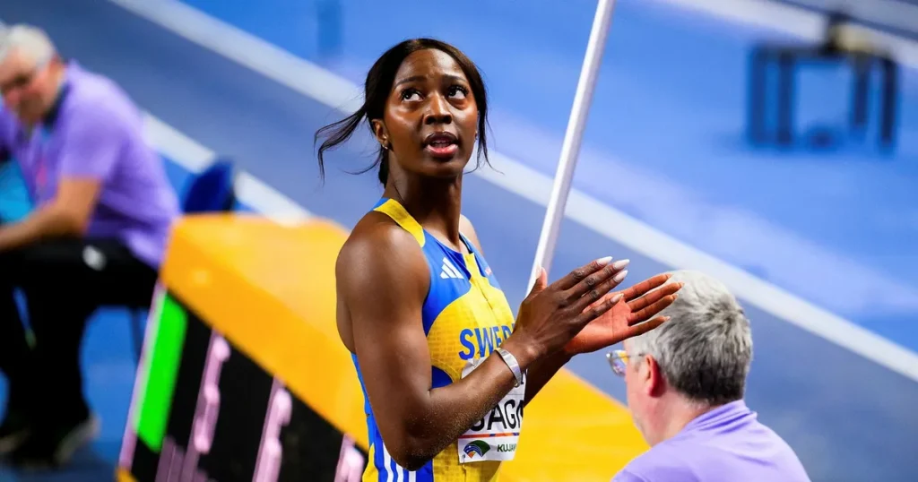 Khaddi Sagnias fullträff – nytt rekord med fel fot