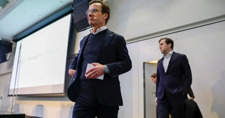 Kristersson: Utesluter inte storkrig