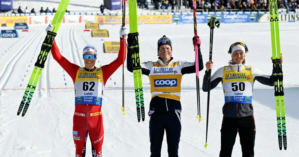 Tog Rysslands första pallplats – trea i Lahtis