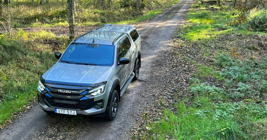 Isuzu D-Max får osynlig eldrift