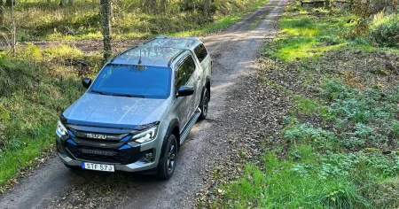Isuzu D-Max får osynlig eldrift