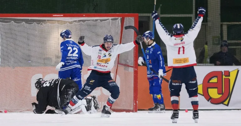 Edsbyn vinner SM-guld i bandy efter utklassning – klarade historiska bedriften