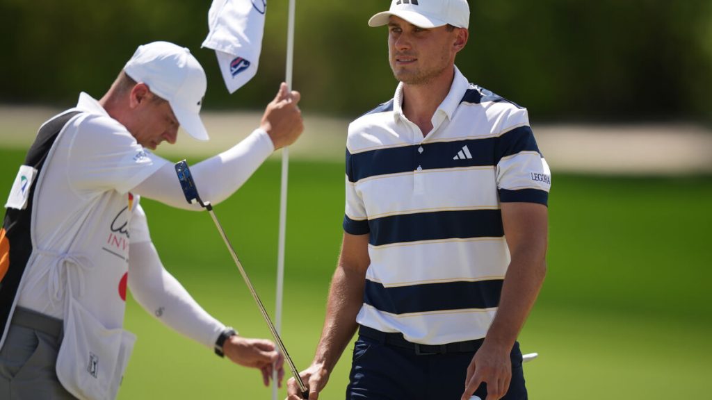 Åberg på tredjeplats – näst bäst för dagen på Arnold Palmer Invitational