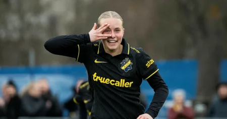 Nova Selin snabbast till första målet – förklarar gesten