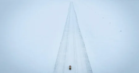 30 kilometer bilväg över havsisen: ”Mitt skötebarn”