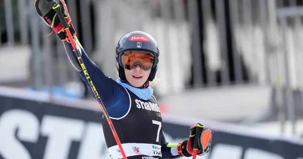 Shiffrin vinner världscupen – tangerar rekord