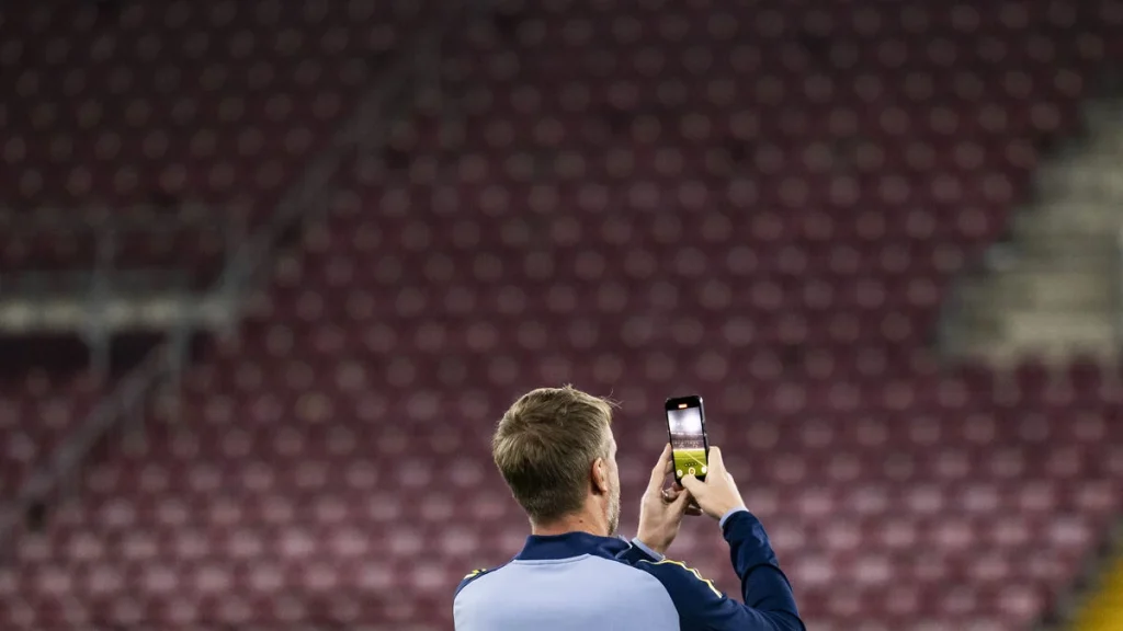 Graham Potters Instagram-drag på uppmaning av sin son