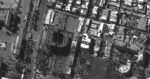 Satellitbilder visar förstörda byggnader i Teheran