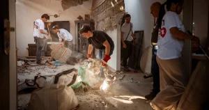 Nio dödades när de tog skydd under synagoga – ”Alla krig har ett pris”