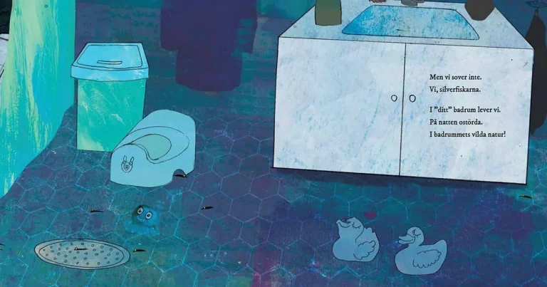 Rörande och underhållande när man får sina silverfiskar varma