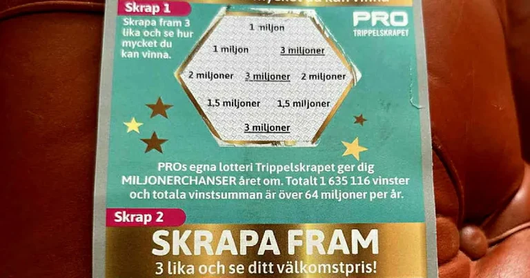 PRO backar från kritiserad lotterireklam