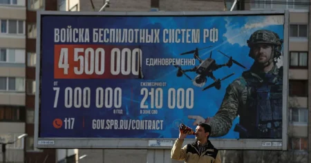 Ryska studenter lockas till ”säkra” drönarstyrkor