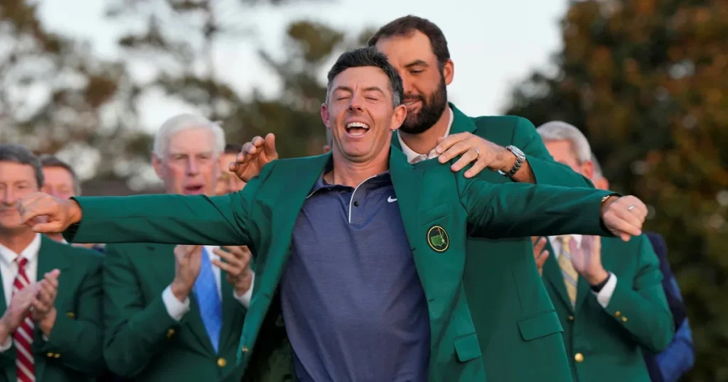 Bara vinnaren får ta hem den gröna kavajen – i ett år