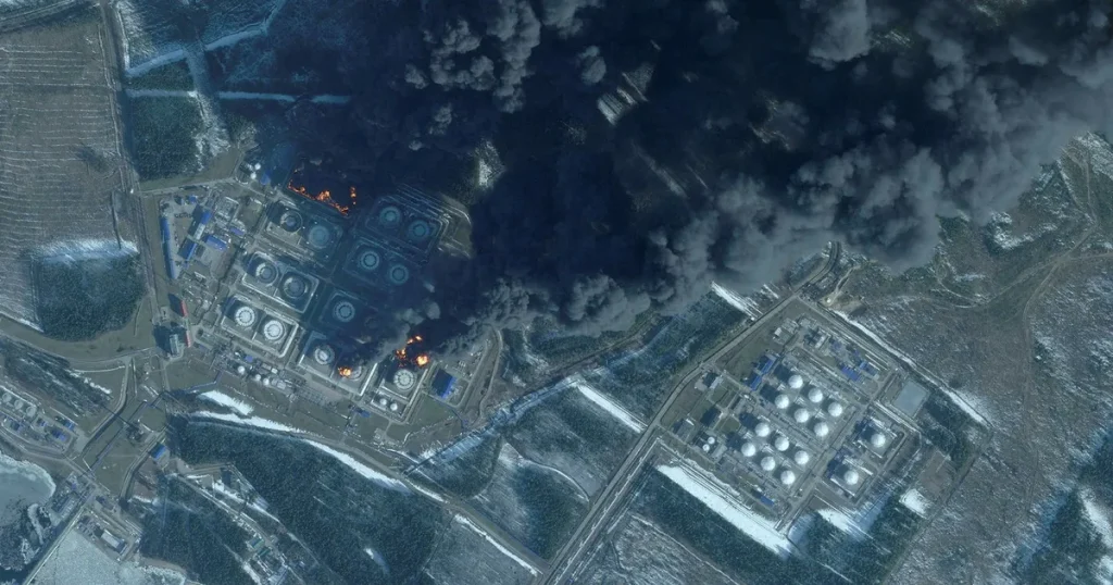 Ryska luftförsvaret räcker inte till mot drönaranfall