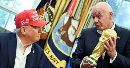 Spelet om Iran och VM: Infantino på kollisionskurs med vännen Trump