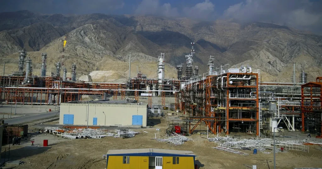 Israel bombade iransk gasanläggning