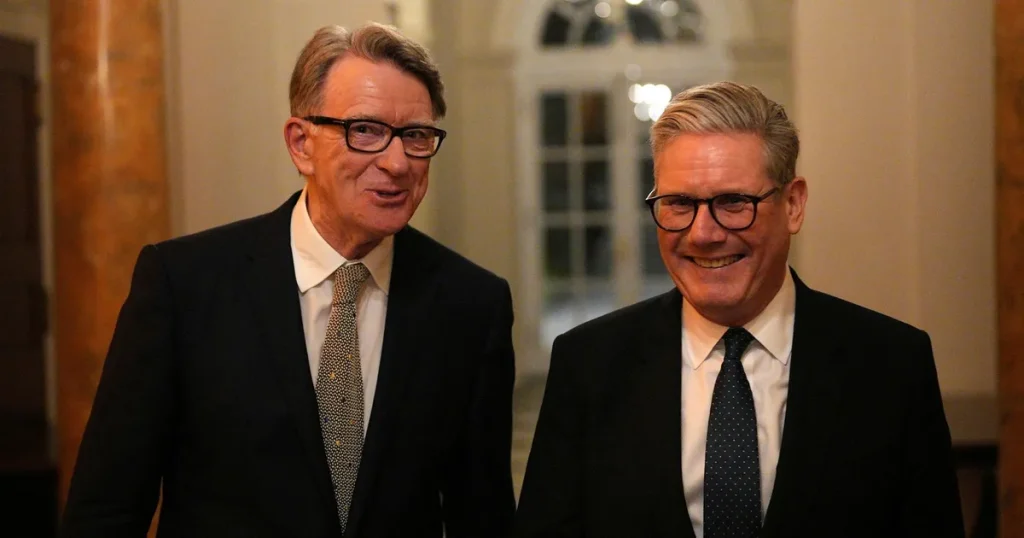 Mandelson klarade inte säkerhetsprövning – tillsattes ändå