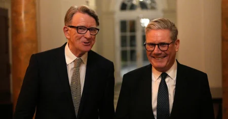 Mandelson klarade inte säkerhetsprövning – tillsattes ändå