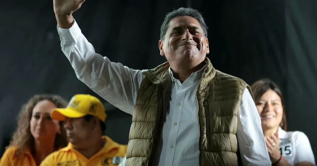 Peru röstar i politiskt kaos – komiker kan gå till andra omgången