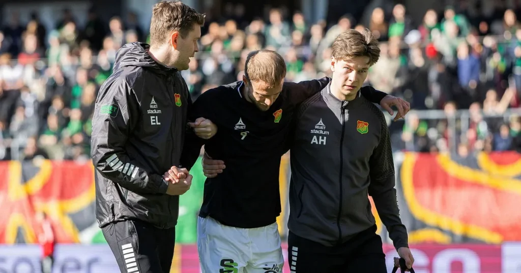 VM-kvalhjälten skadad när Djurgården vann: ”Lider med honom”