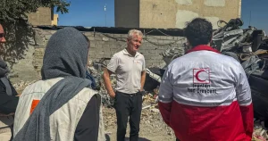 ”Här i Teheran har hela bostadskvarter ödelagts”