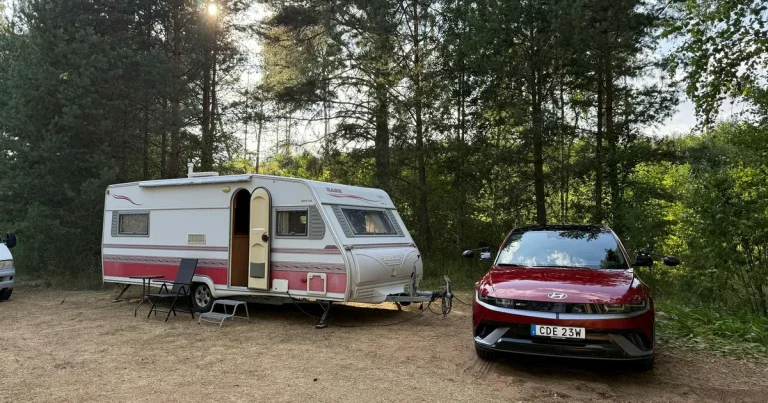 Räckviddsångest när elbilen agerar dragbil