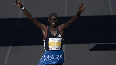 Edwin Kiptoo vinner Stockholm Marathon i sin debut