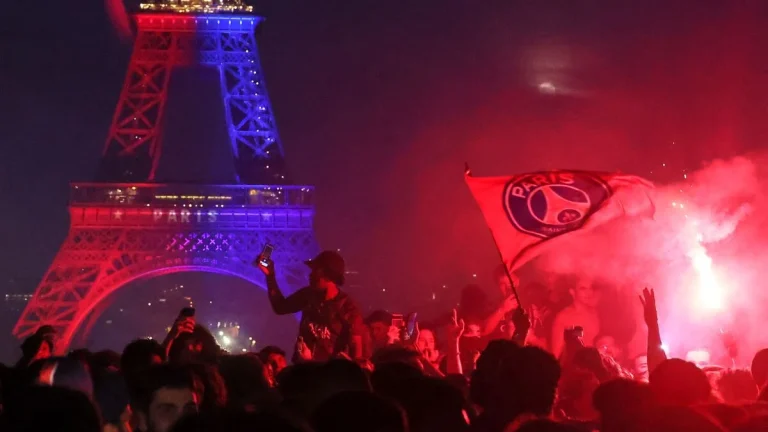 235 gripna – kaos igen efter PSG:s Champions League-titel