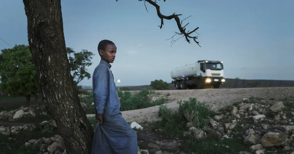 Mohamed, 8: ”Pappa sköts när han skulle skydda byn”