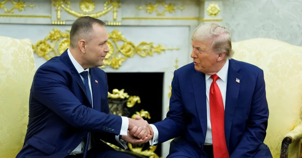 Michael Winiarski: USA-soldaterna en passning till polske presidenten