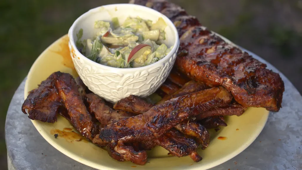 Gott på grillen