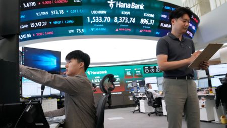 Nedgångar i Asien, återhämtning i Sydkorea