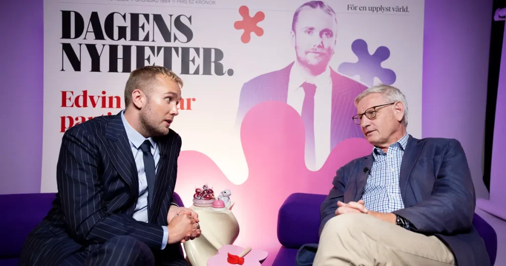 Carl Bildt: ”Det är inte min grej att recensera Moderaternas politik”