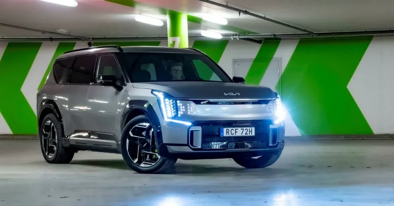Starkare motor och massor med finesser i nya Kia EV9 GT