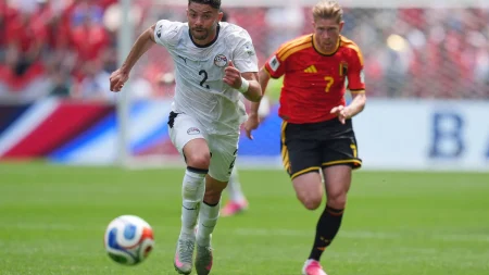 Egypten fortfarande utan seger i VM efter 1-1 mot Belgien