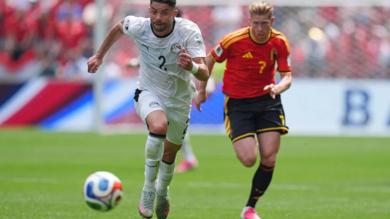 Egypten fortfarande utan seger i VM efter 1-1 mot Belgien