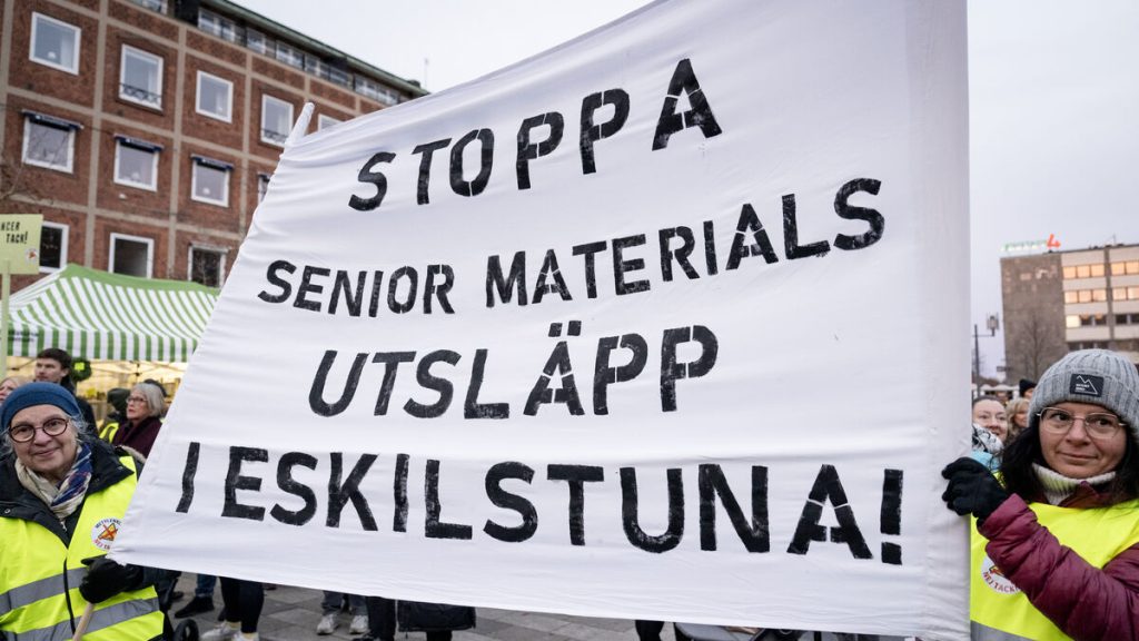Senior Material skrotar plan att använda metylenklorid efter protester i Eskilstuna