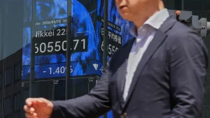 Blandade aktiemarknader i Asien när Japan och Sydkorea stiger, Kina och Hongkong faller