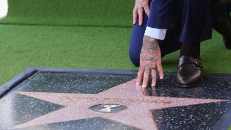 David Beckham får stjärna på Hollywood Walk of Fame