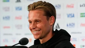 Frenkie de Jong skadad – oklart om han spelar mot Sverige