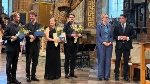 Stråkkvartetten Opus 13 tilldelas Sveriges största nationella musikstipendium på 500 000 kronor