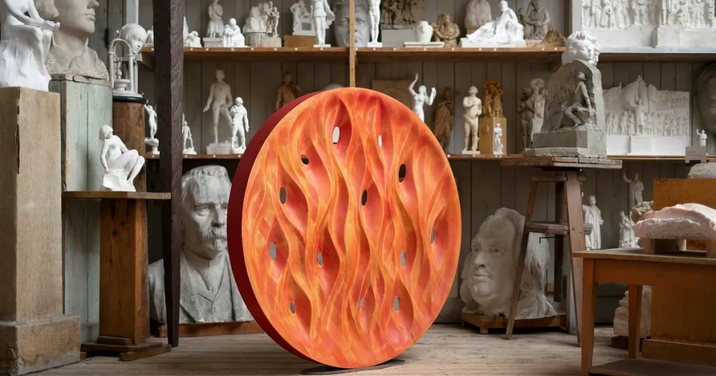Sensuell och driven dialog med Carl Eldhs skulpturer