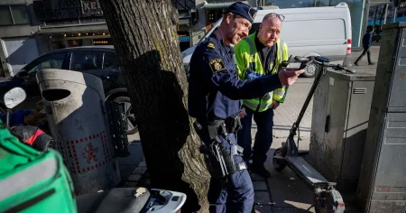 Polisens insats mot elsparkcyklar: ”Vissa går i 110”