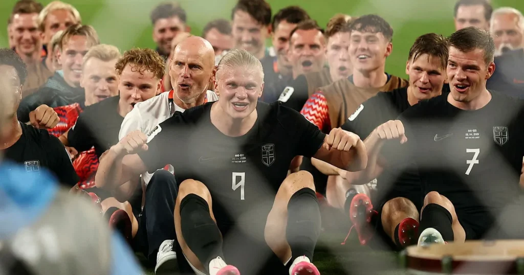 Svenska spelarna trötta på norska roddfirandet: ”Suck”