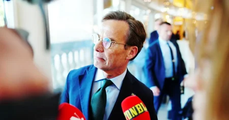 Kristersson om fruns stiftelse: Problemet är påhittat